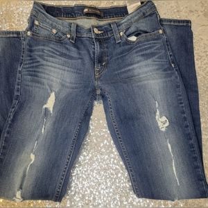 LEVI 524 TOO SUPERLOW STRAIGHT LEGS JEANS